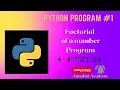Factorial program in Python
