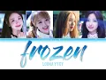 LOONA/yyxy - frozen Lyrics (Color Coded Han/Rom/Eng)