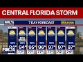 Orlando weather Storms move through Central Florida