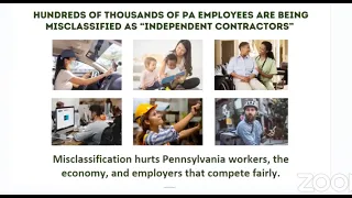 Facebook Live Presentation on Worker Misclassification