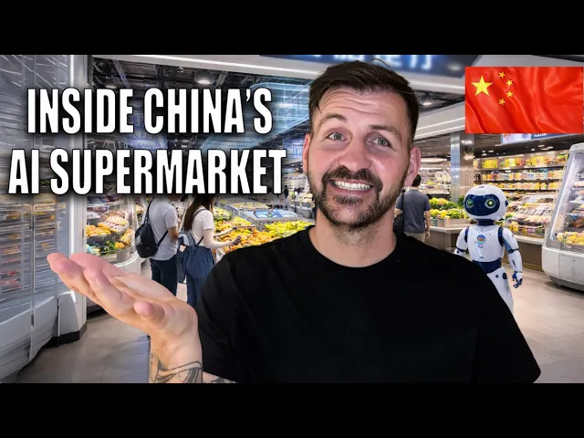 We Visited Alibaba’s AI Supermarket… China Is Already in 2035 🇨🇳