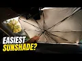 Easiest Quickest Car Sunshade Ever