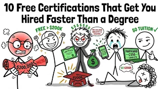 10 Free Certifications That Get You Hired Faster Than a Degree