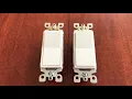 Differences between 3-Way light switch Single Pole light switch