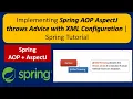 Implementing Spring AOP AspectJ throws Advice with XML Configuration Spring Tutorial