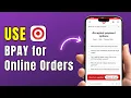 How to Use BPAY for Target Online Orders 2026 Pay with BPAY