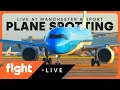 Download Lagu ♦️ LIVE Manchester Airport Plane Spotting - 09/10/25
