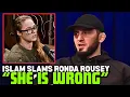 Lagu Islam Makhachev SLAMS Ronda Rousey For Her Comments About Khabib (NEW INTERVIEW)