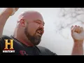 BRIAN SHAW S WORLD RECORD 733 LB STONE LIFT The Strongest Man in History History