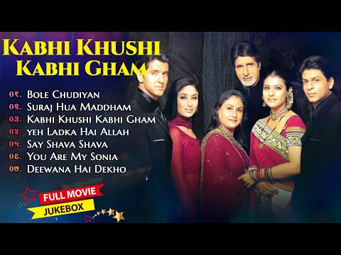Download MP3 💞Kabhi Khushi Kabhie Gham Movie All Songs|| Shahrukh Khan & Kajol~MUSICAL WORLD