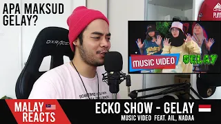 Download ECKO SHOW - Gelay [ Music Video ] feat. AIL, NADAA | REACTION MP3