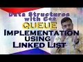 Queue Implementation using Linked List in C with example By Studies Studio