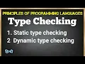 Type Checking What is Type checking PPL Jayesh Umre
