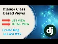 Django class based view Django cbv