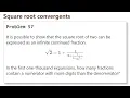 Project Euler Problem 57