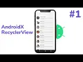 RecyclerView AndroidX 2020 Part 1 Creating Model Class Android Studio Tutorial
