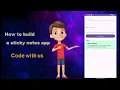 How to Build a Sticky Notes App in Android Studio Java XML Tutorial