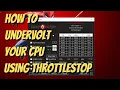 How to use Throttlestop to undervolt your laptop cpu Full Guide