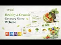 Create an Organic Grocery Website Using HTML CSS JavaScript Step by Step