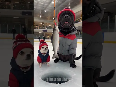 Jeffy Gets Jealous While Tim Goes Ice Fishing 🎣