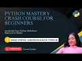 Python Mastery Crash Course for Beginners Python Data Types