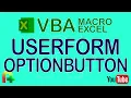 VBA Macro Excel - Userform