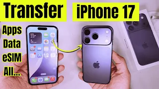 How to Transfer Everything From Your Old iPhone to iPhone 17 and iPhone 17 Pro Max Air