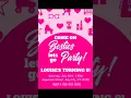 Pink Barbie Birt ay Party Invitation