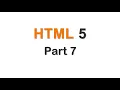 Html5 Tutorial for Beginners Part - 7