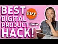 FASTEST WAY To Create A Color Palette on CANVA EASY Digital Product HACK for Etsy or Socials