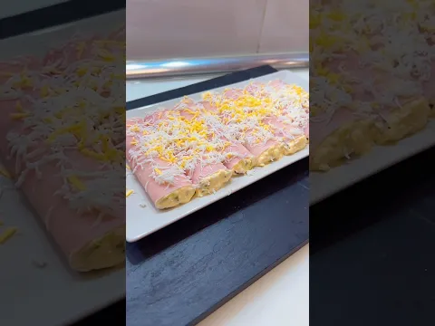 Rollitos de Jamón / Receta Fácil y Rápida