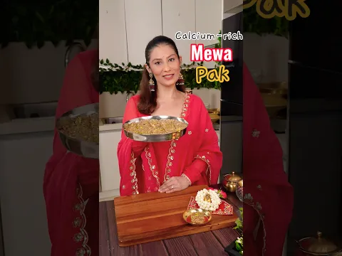 Perfect Janmashtami Mewa Pak | Calcium-Rich & No Refined Sugar | Meghna’s Food Magic