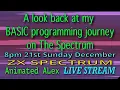 A break from BASIC programming as i go back to the beginning The Spectrum -