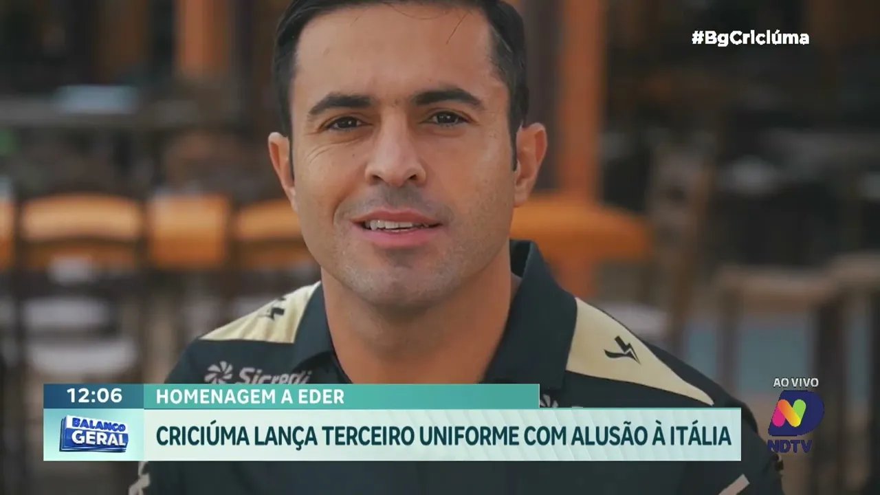 Nova camisa e homenagem pela despedida de um grande ídolo Éder