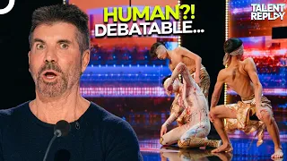 They Look Human... Until They Start MOVING 😳 | America's Got Talent