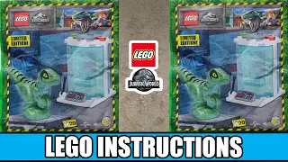 LEGO Instructions - Jurassic World Magazine - 122327 - Baby Raptor