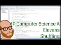 Computer Science AP - Elevens