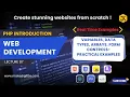 87 PHP Introduction Variables Data Types Arrays Form Controls - Practical Examples
