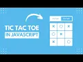 Build a Simple Tic Tac Toe AI Game with HTML CSS JavaScript