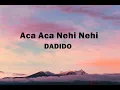 Download Lagu Aca Aca Nehi Nehi (Lirik)- DADIDO