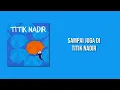 Titik Nadir - Kahitna Feat. Monita Tahalea | Lirik Musik | Fomo Musik