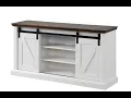 BROYHILL 60IN BARNDOOR TV STAND SKU-810523487