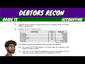 Debtors Recon Grade 12 Accounting
