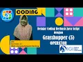 Belajar Coding Berbasis Java Script dengan Grasshopper Part 5 Operator