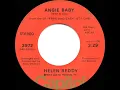 1974 HITS ARCHIVE: Angie Baby - Helen Reddy (a #1 record--stereo 45)