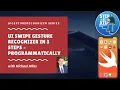 Create a UIGestureRecognizer Programmatically in 3 Steps