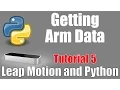 Arm Data - Leap Motion and Python Tutorial 5
