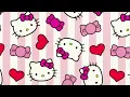 8 Hours of Pink Hello Kitty Background Backdrop Wallpaper Screensaver 4K