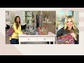 Dooney Bourke Coated Cotton Plumes Tote on QVC