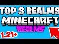 TOP 3 Realms For MCPE 1 21 REALM CODE Minecraft Bedrock 2026